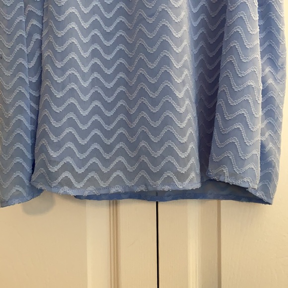 Anthropologie Maeve periwinkle blue Sz S sleeveless flowy blouse - Picture 4 of 5